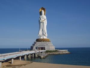 南山海上观音